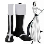 Bottes de cosplay d'Ulquiorra Cifer de Bleach, chaussures noires personnalisées