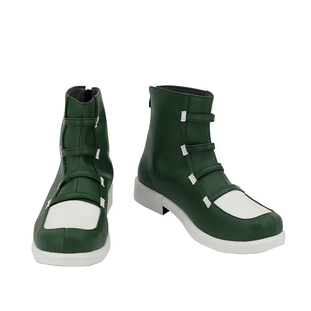 My Hero Academia Shinso Hitoshi Cosplay Shoes Green Boots