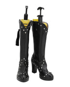 Final Fantasy Tifa Lockhart Cosplay Boots High Heel Black Shoes
