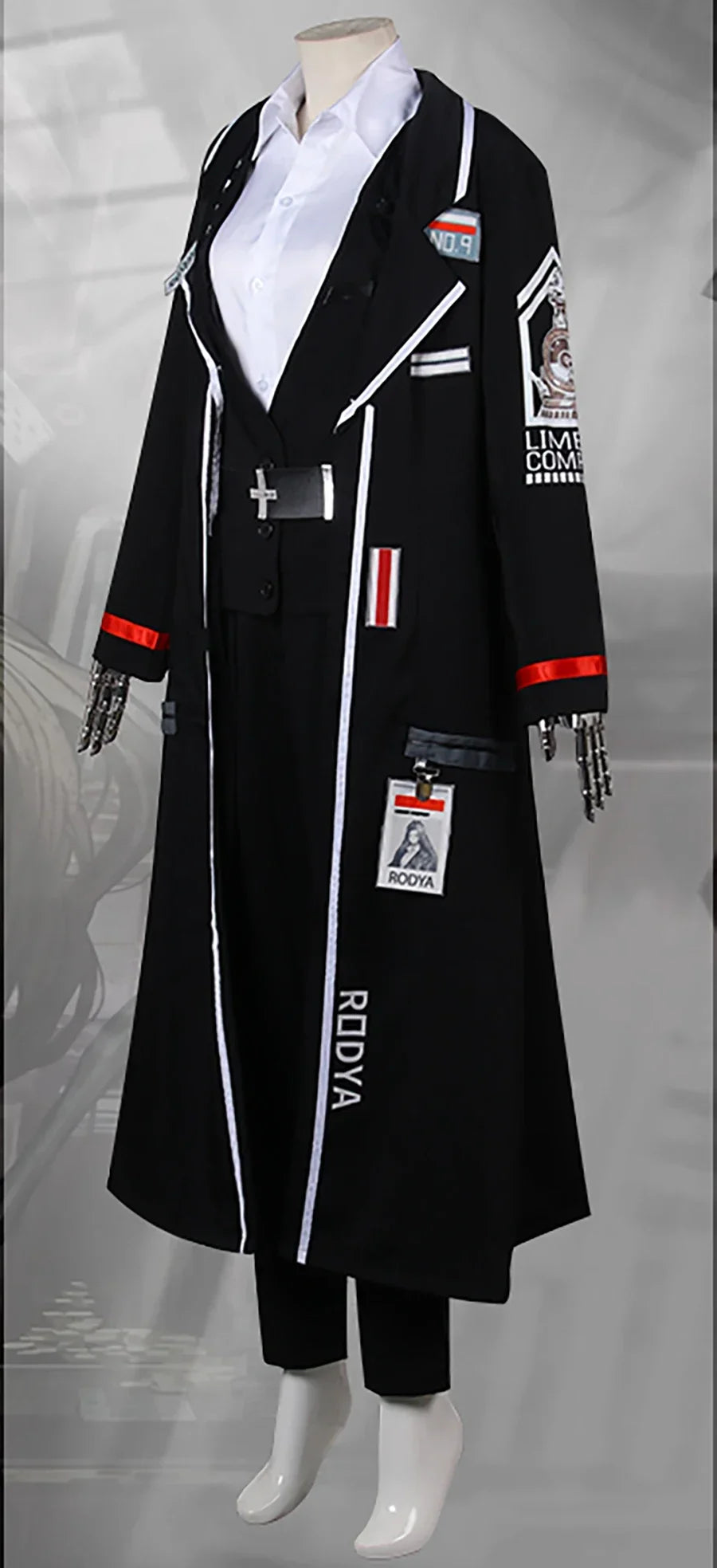 Limbus Company Rodion Cosplay Costume Custom Made