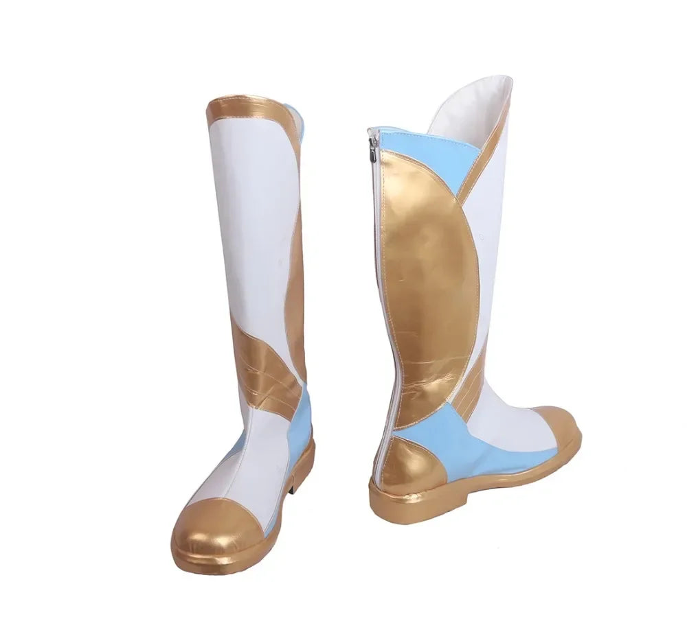 Adora Cosplay Boots - She-Ra and Princesses of Power White Shoes | MiDicosplay