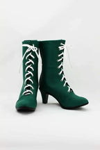 Sailor Moon Makoto Kino Jupiter Cosplay Boots Green Shoes Custom Made
