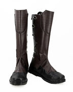 Guardians of the Galaxy StarLord Peter Quill Cosplay Boots Brown Shoes