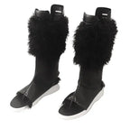 Chaussures de cosplay Inosuke Hashibira de Demon Slayer, bottes noires