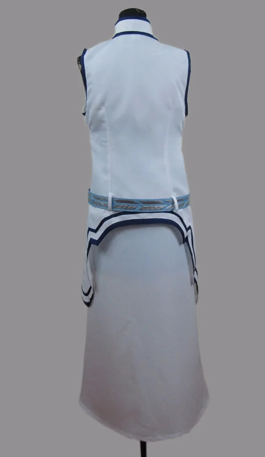 Sword Art Online ALO Yuki Asuna Cosplay Costume Blue Dress