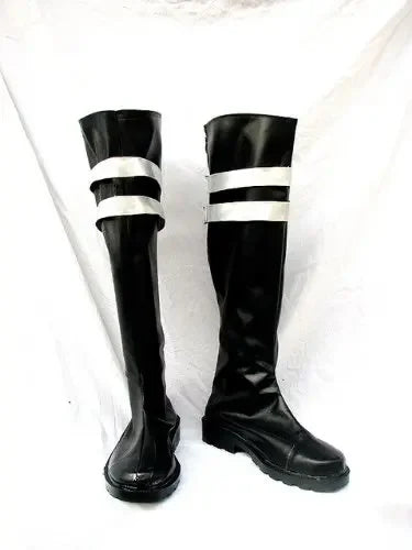 Final Fantasy 7 Sephiroth Cosplay Boots Long Black Shoes