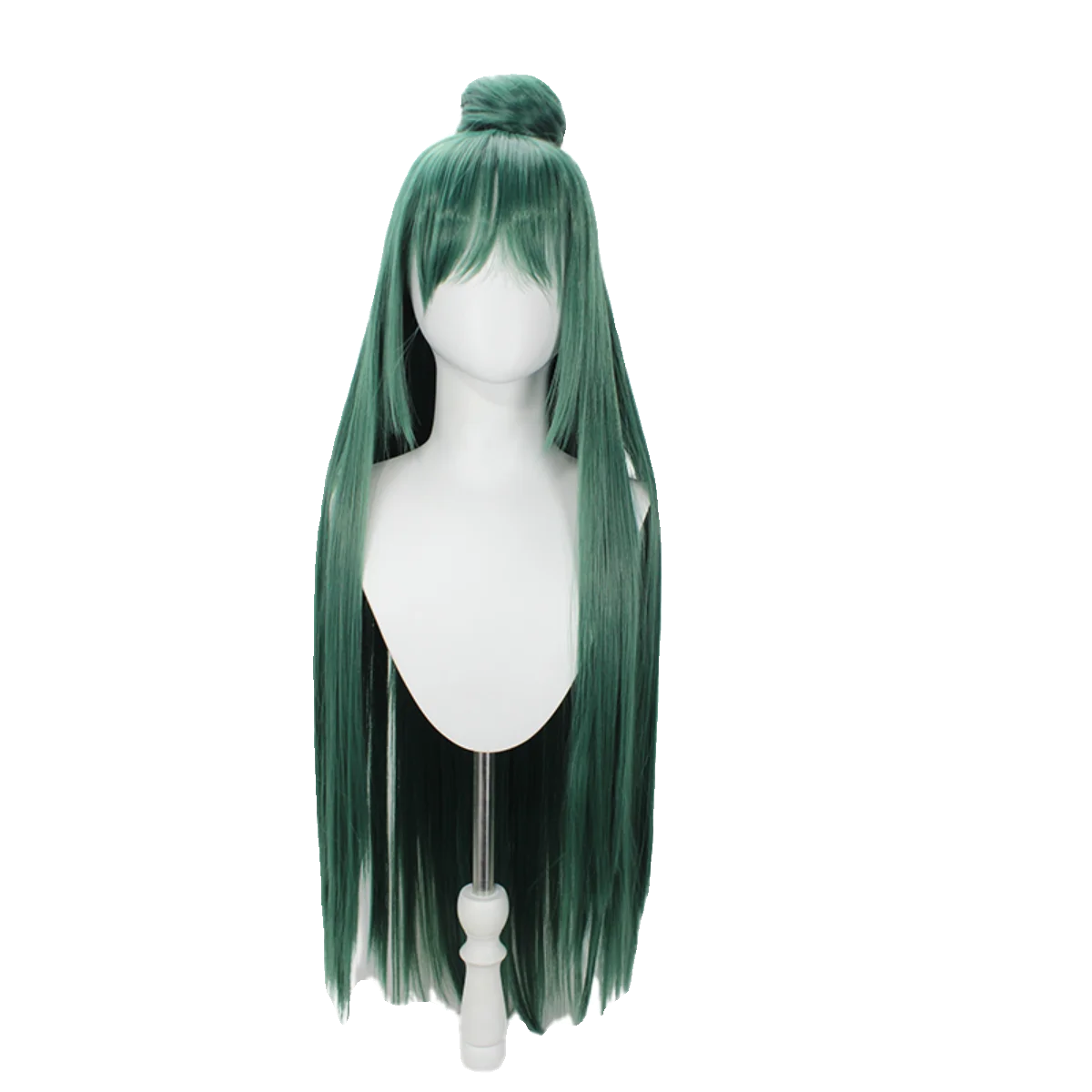 Sailor Moon Pluto Setsuna Meioh Cosplay Wig Dark Green Hair