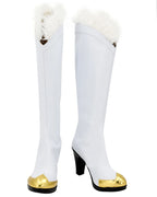 Bottes blanches de cosplay Azur Lane SN Kirov, fabriquées sur mesure, toutes tailles