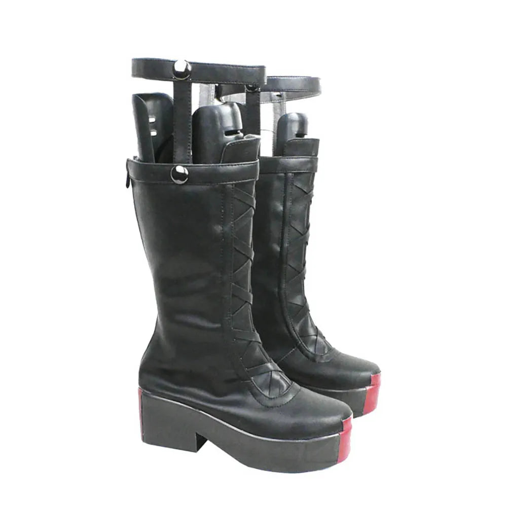 Zenless Zone Zero Corin Wickes Cosplay Boots Black Shoes