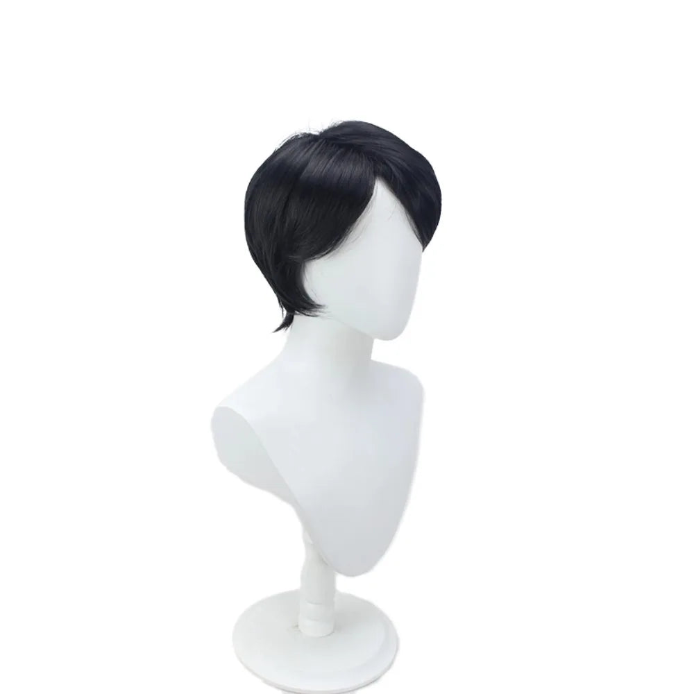 Jujutsu Kaisen Yuta Okkotsu Cosplay Wig Black Fluffy Hair