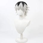 Tokyo Ghoul Kaneki Ken Sasaki Haise Cosplay Wig White Black Short Hair