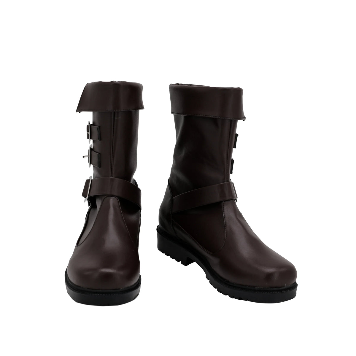 Final Fantasy VII Remake Aerith Gainsborough Cosplay Boots Brown Shoes