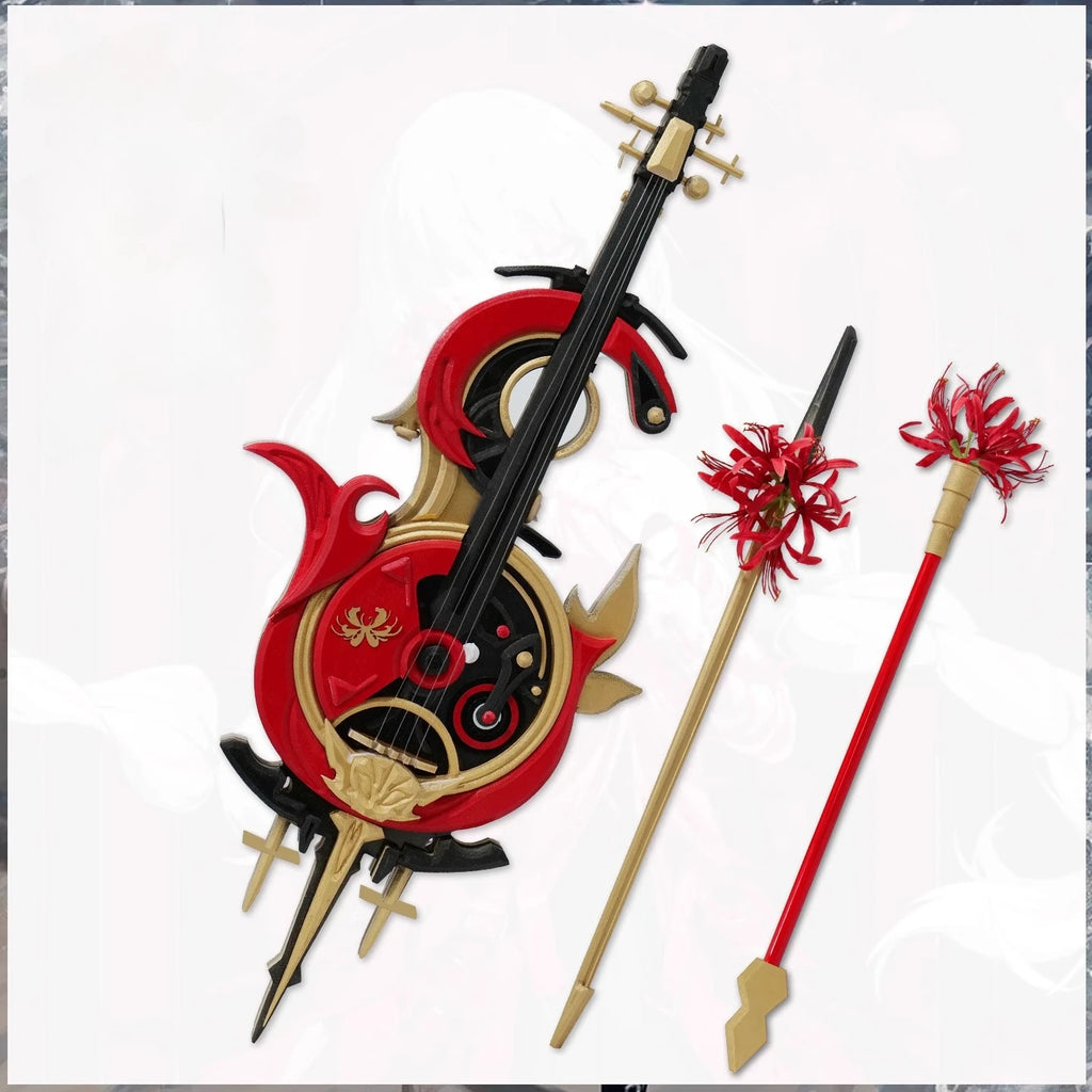 Sceptre et violon Phrolova, accessoire de cosplay de Wuthering Waves 