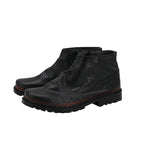 Good Omens Demon Crowley Cosplay Boots PU Leather Shoes