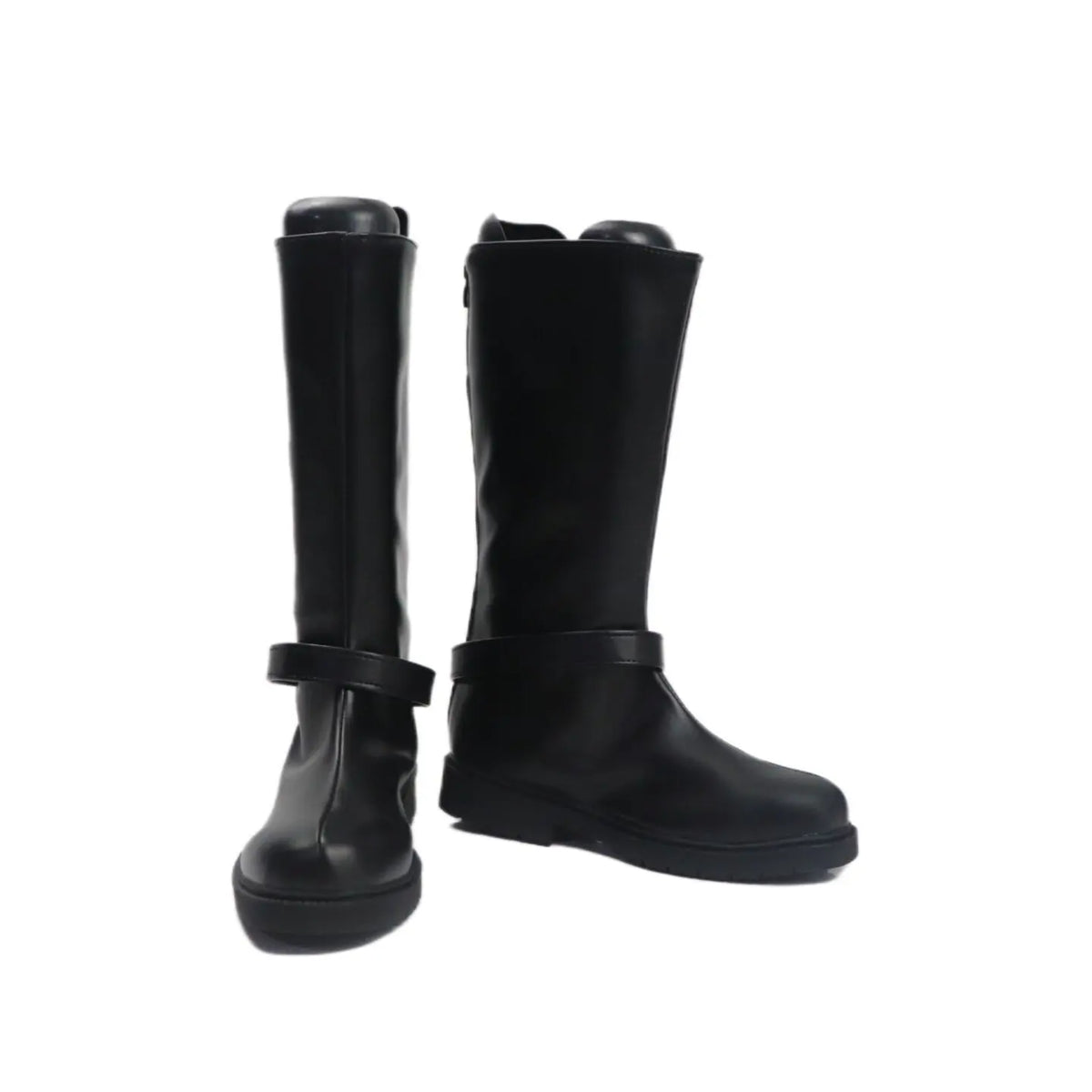 Frieren Ubel Cosplay Boots Black Shoes Custom Made Any Size