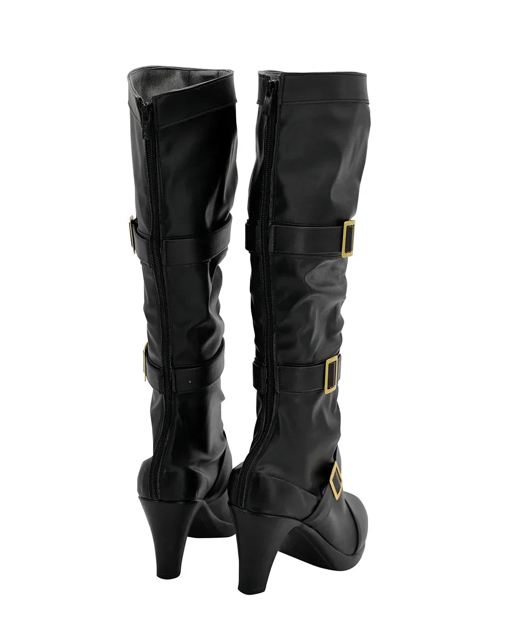 Danganronpa V3 Miu Iruma Cosplay Boots High Heel Black Shoes