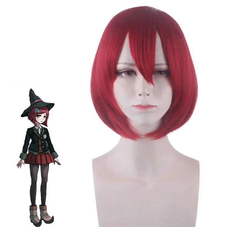 Danganronpa V3 Cosplay Wig Set Angie Yonaga White Hair Sonia Nevermind Tsumugi Shirogane Mikan Tsumiki