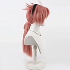 FGO Takasugi Shinsaku Cosplay Wig Realistic Scalp with Integrated Highlights Hair