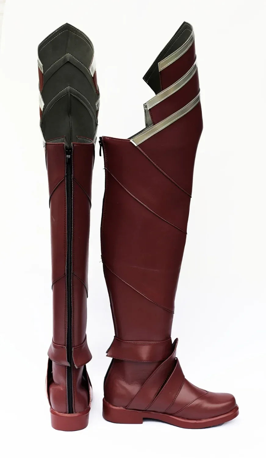 Fire Emblem Echoes Deen Cosplay Shoes Red Boots Custom Made