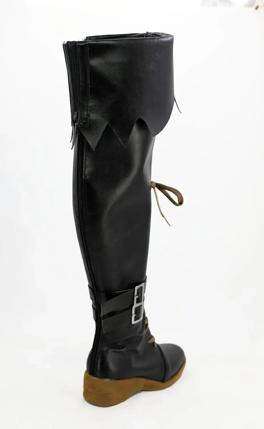 Final Fantasy XIV BLACK MAGE Cosplay Shoes Black Boots Custom Made