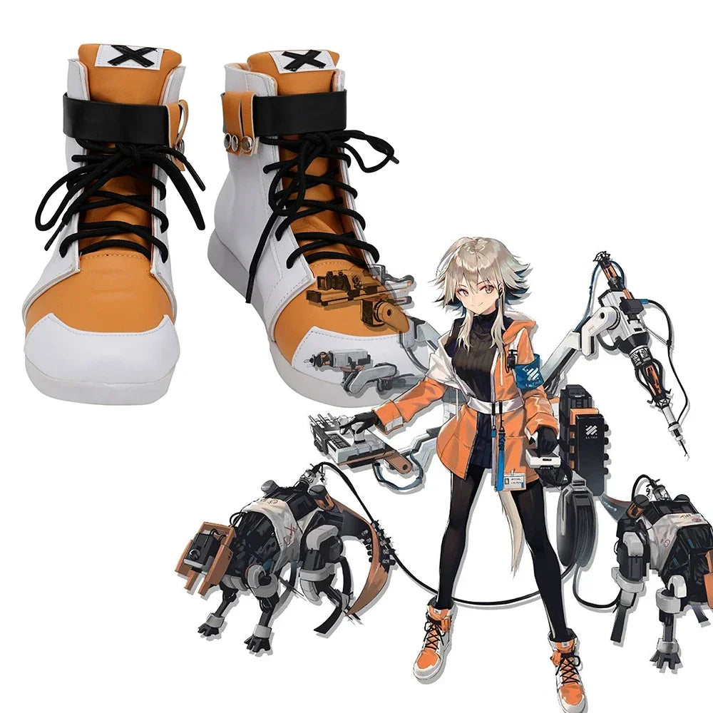 Arknights Mayer Cosplay Boots Custom Made Shoes