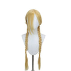 Cammy White Street Fighter Cosplay Wig Blonde Twin Drills Pigtails | MiDicosplay