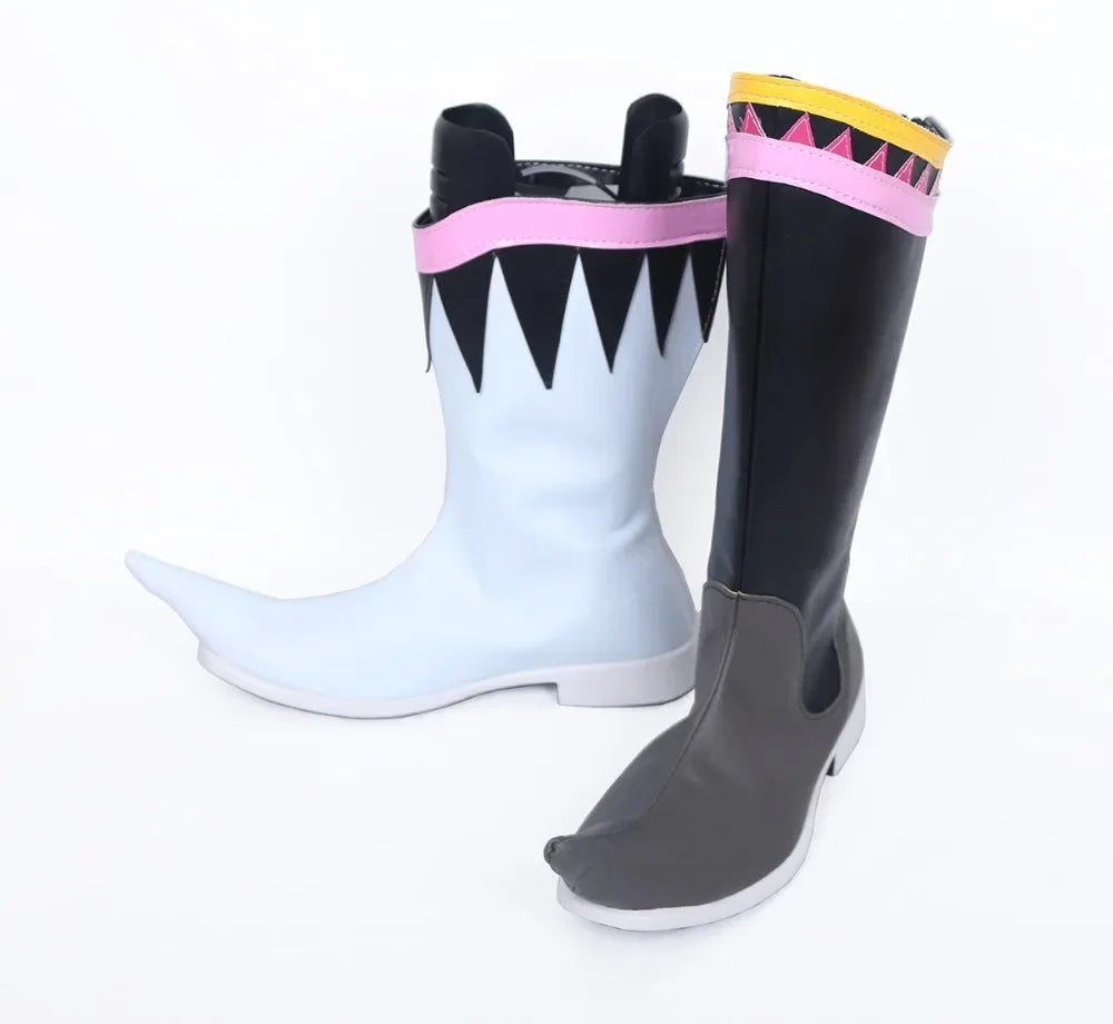 Final Fantasy VI Kefka Palazzo Cosplay Shoes Custom Made Boots