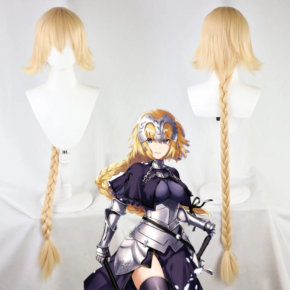 Fate Apocrypha Jeanne d Arc Cosplay Wig FGO Ruler Hair