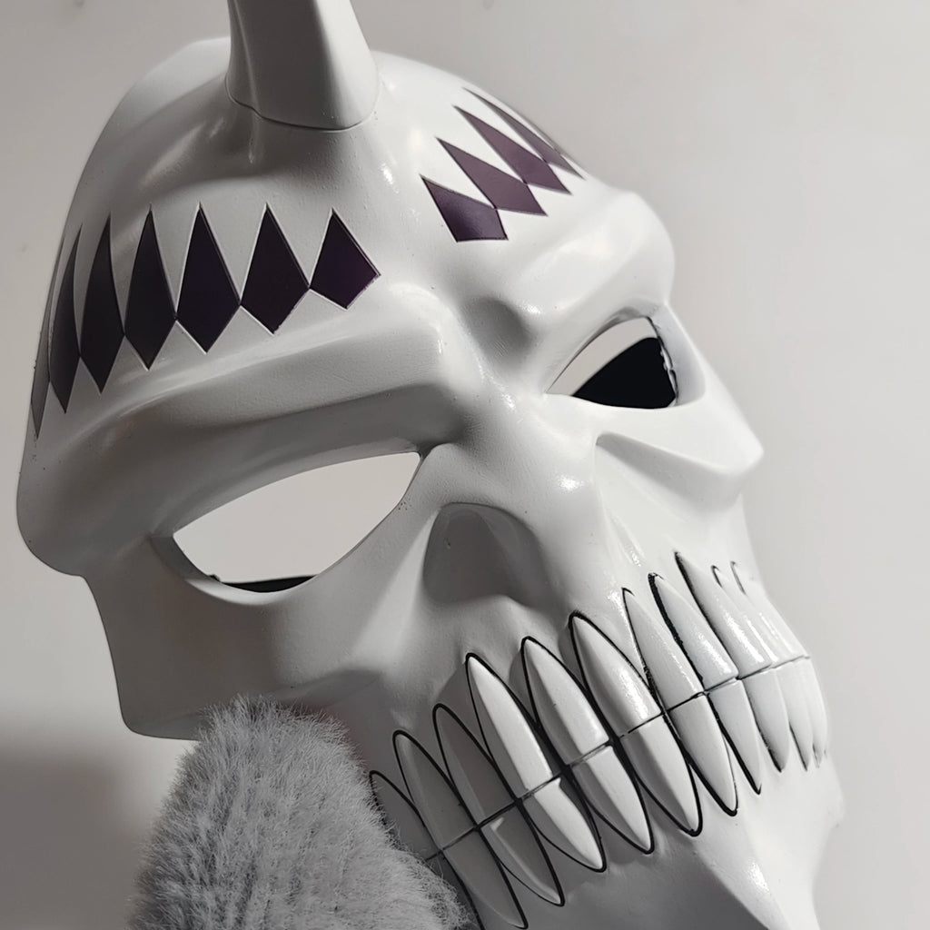 Masque Hollow de Hiyori Sarugaki (Bleach) - Accessoire de cosplay en fibre de verre 