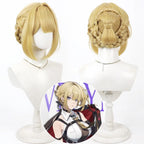 Zenless Zone Zero Evelyn Chevallier Cosplay Wig Realistic Hair