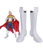 My Hero Academia Lemillion Cosplay Shoes Mirio Togata White Boots Custom Made