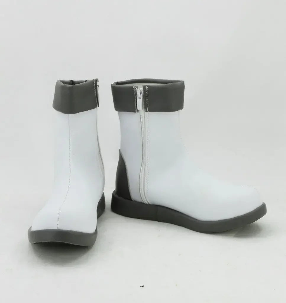 Final Fantasy VII Shelke Cosplay Boots White Shoes