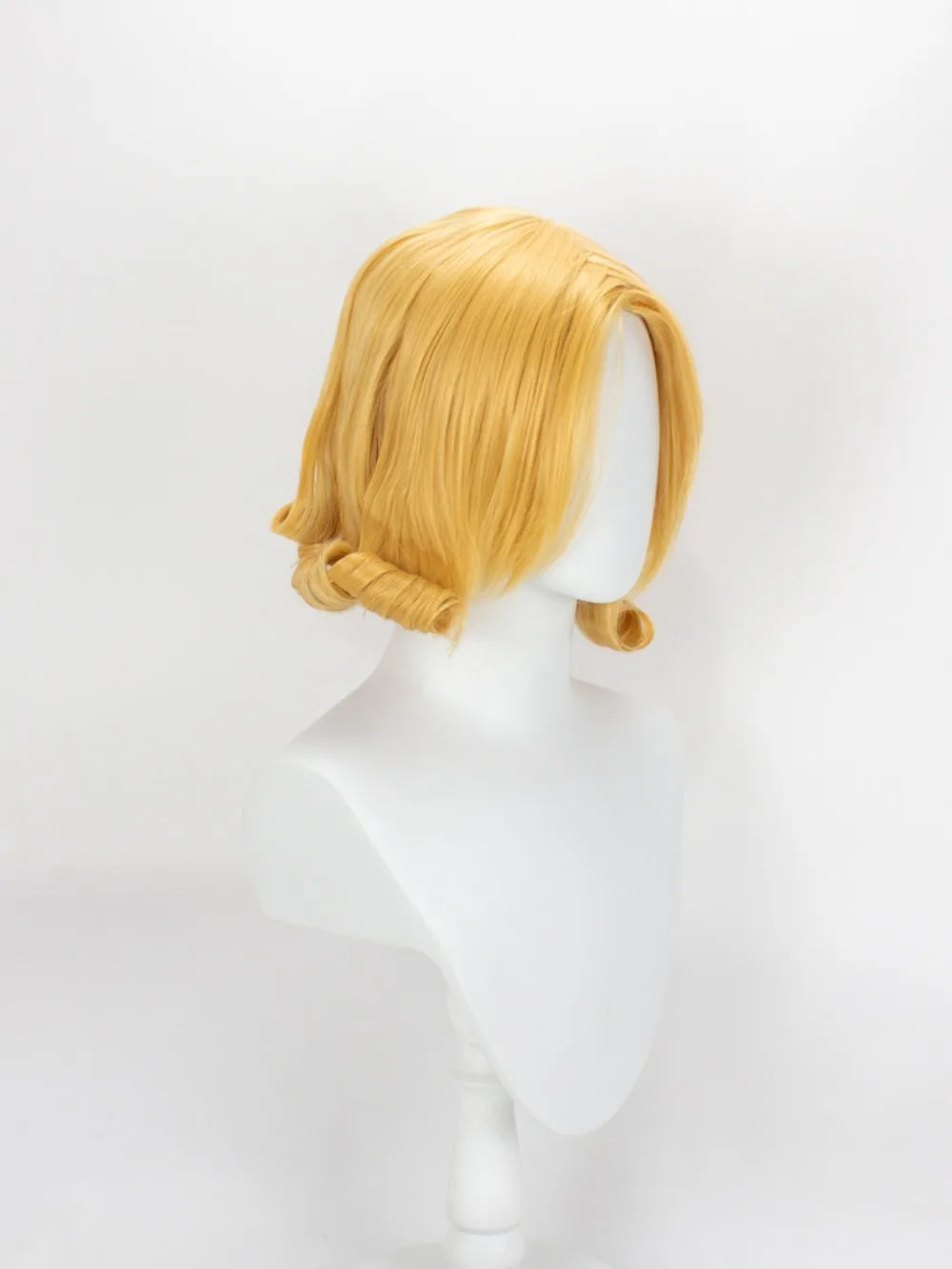 President Funny Valentine Cosplay Wig JoJo Steel Ball Run D4C Golden Hair