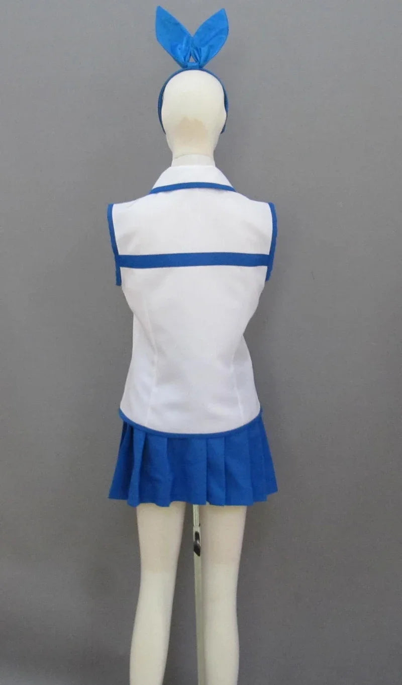 Fairy Tail Lucy Heartfilia White Dress Cosplay Costume