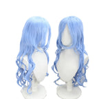 Fairy Tail Juvia Lockser Cosplay Wig Blue Wavy Long Hair