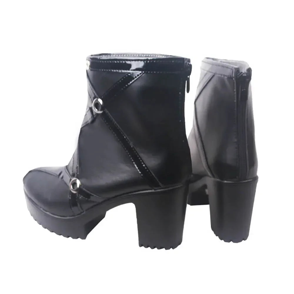Nikke The Goddess of Victory Rapi Cosplay Boots High Heel Shoes