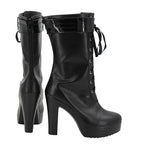 Honkai Star Rail x Fate Saber Artoria Cosplay Shoes Black Boots