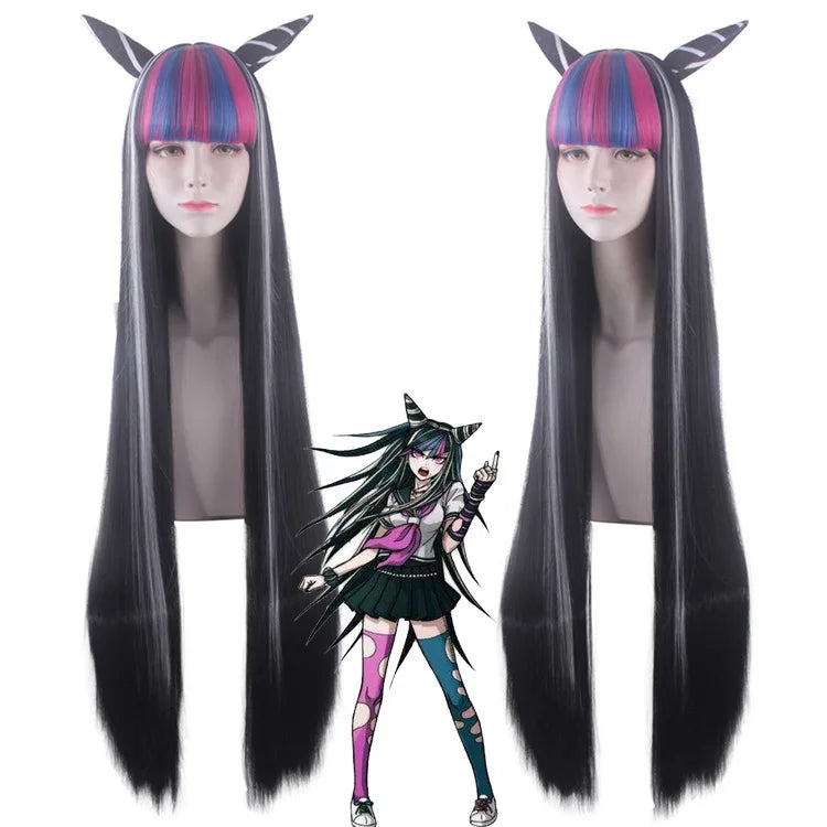 Danganronpa V3 Cosplay Wig Set Angie Yonaga White Hair Sonia Nevermind Tsumugi Shirogane Mikan Tsumiki