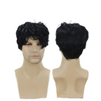 Perruque Harry Potter et le Prince de Sang-Mêlé Severus Rogue Weasley Voldemort Horace en fibre haute température pour cosplay 