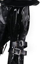 Edward Scissorhands Cosplay Costume Custom Made Full Set