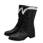 Arknights Pramanix Cosplay Boots Black Shoes Custom Made