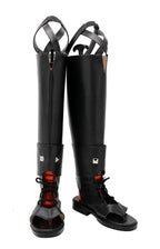 Final Fantasy 14 Minfilia Warde Cosplay Boots Black Shoes