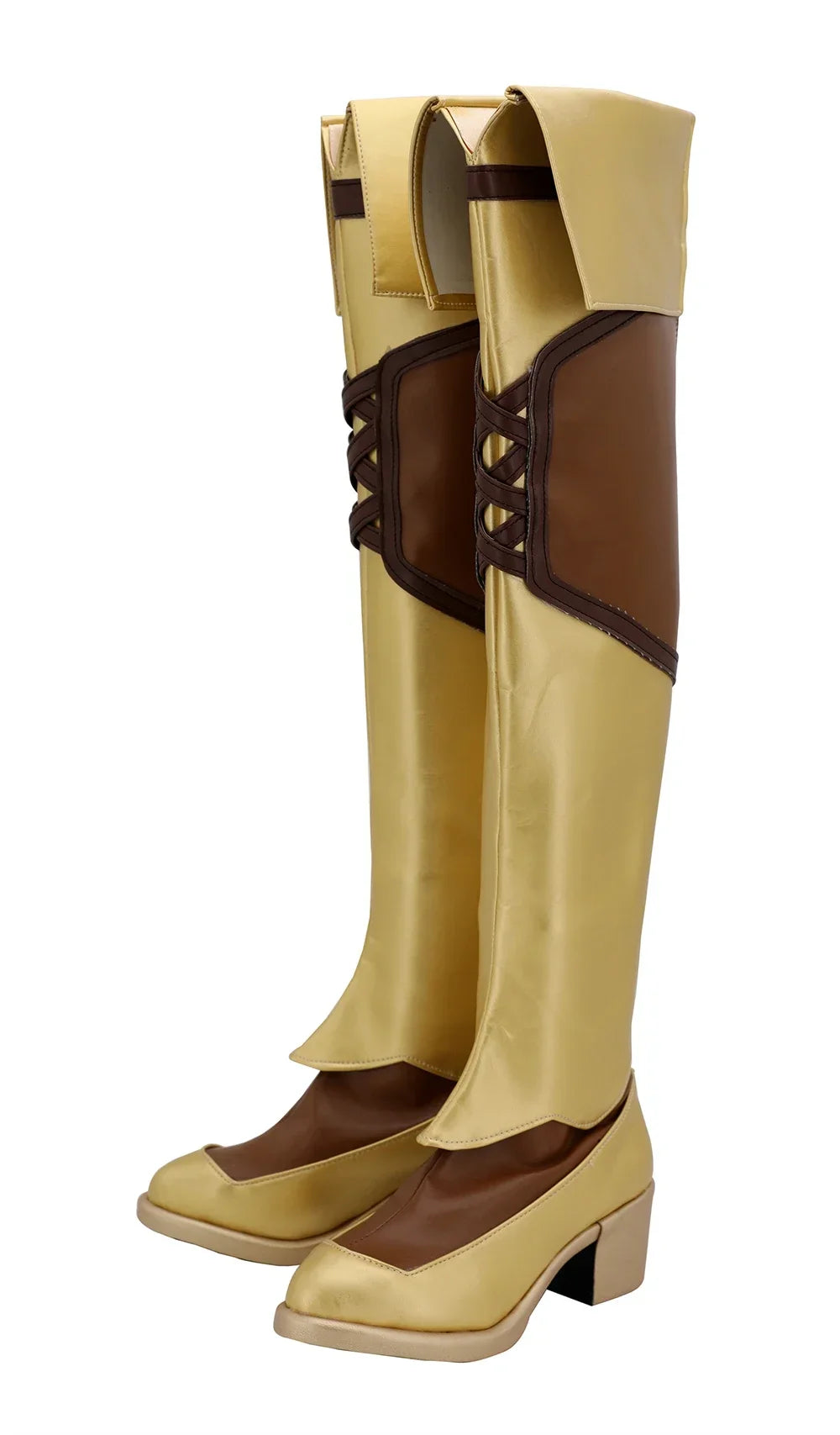 The Rising of the Shield Hero Raphtalia Cosplay Boots Custom Made Brown Long Shoes