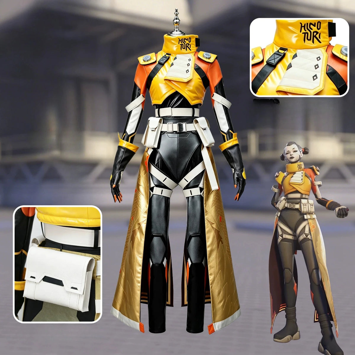 Overwatch Kiriko Phoenix Cosplay Costume Full Set