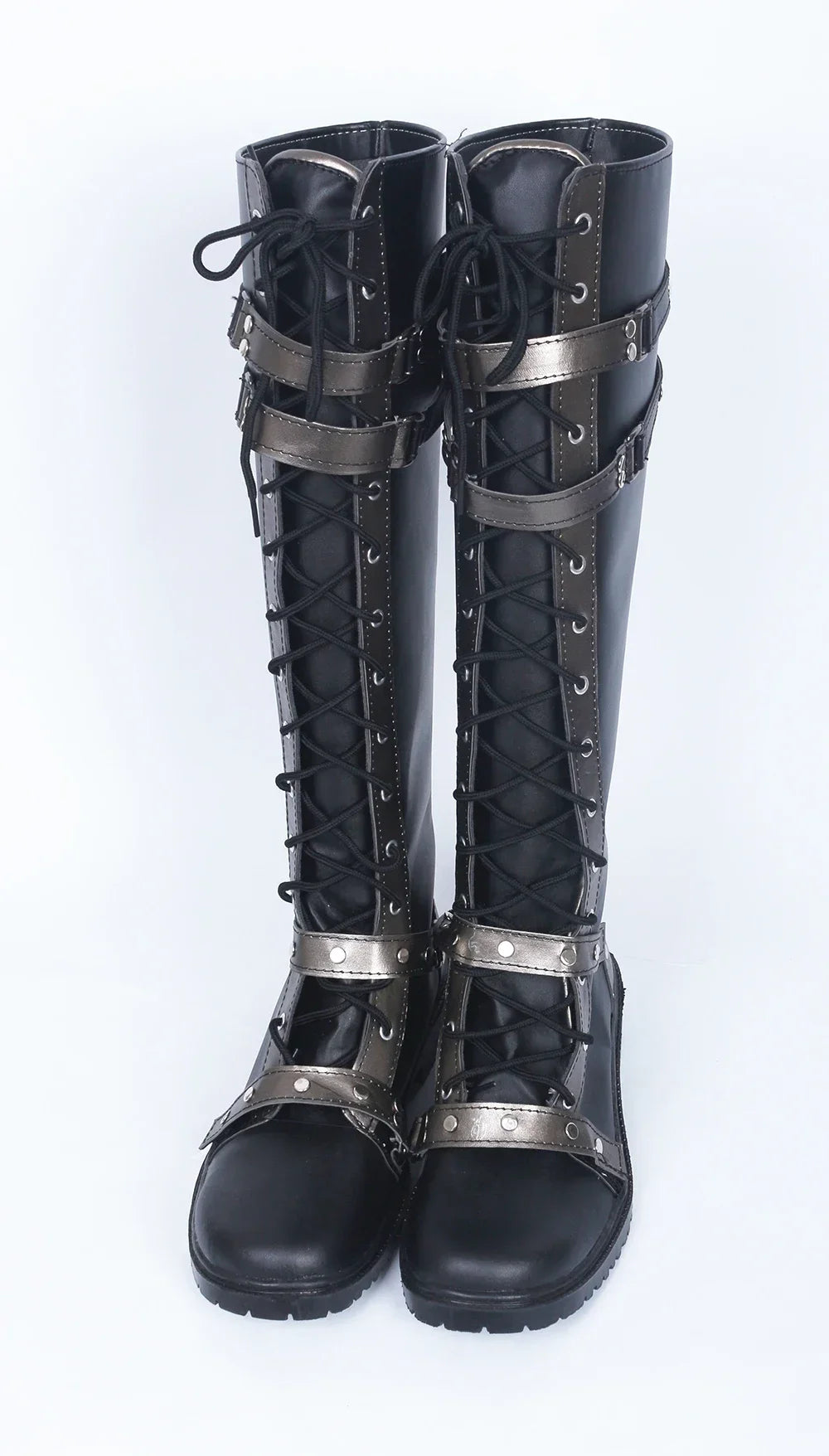 Kingsglaive Final Fantasy XV Nyx Ulric Cosplay Boots Black Shoes