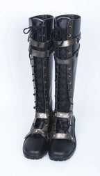 Kingsglaive Final Fantasy XV Nyx Ulric Cosplay Boots Black Shoes