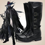Arknights Ulpianus Cosplay Shoes Black Boots Custom Made