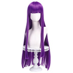 Frieren Beyond Journey's End Fern Cosplay Wig Long Purple Hair