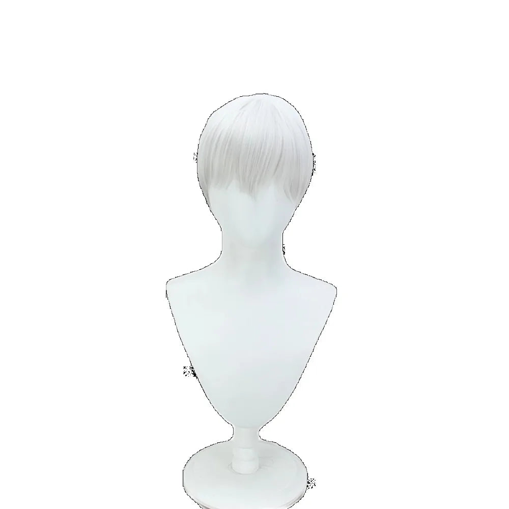 Jujutsu Kaisen Inumaki Toge Cosplay Wig Silver Grey Hair