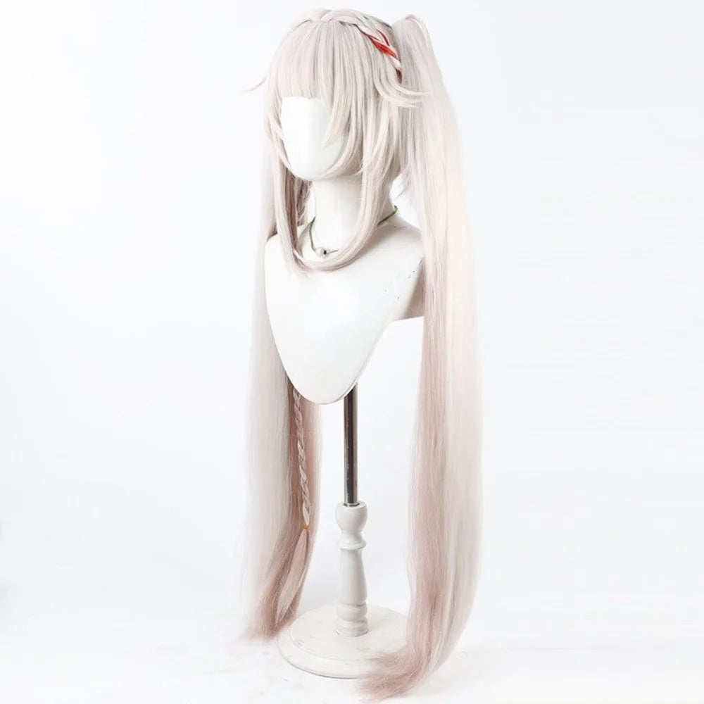 Honkai Star Rail Sparkle Cosplay Wig Detachable Ponytail Hair